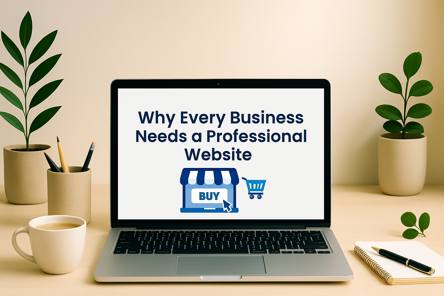 A professional website helps businesses build trust, attract more customers, and establish a strong digital presence in today’s competitive market.